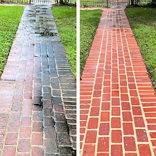 Brick-Patio-Cleaning-With-Amazing-Results-In-Pensacola-FL 3