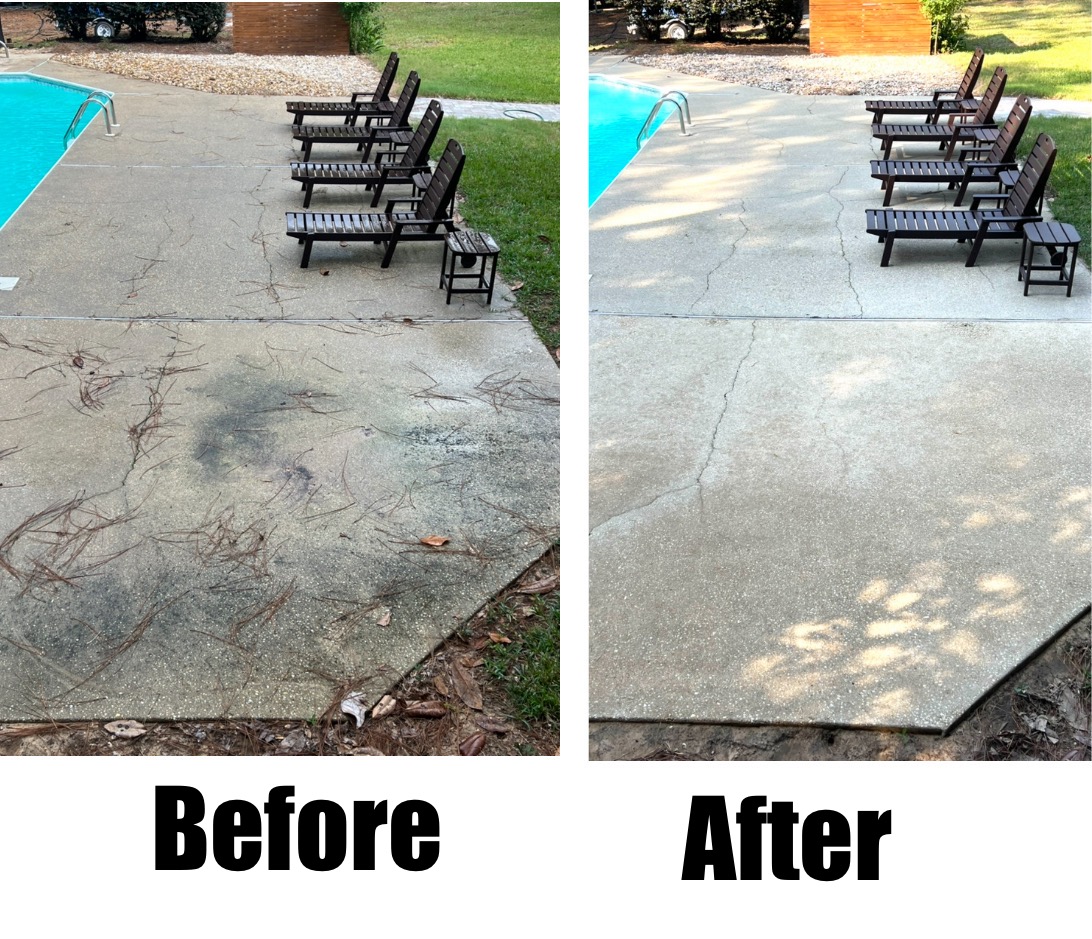 Pool Deck Cleaning in Beulah, Florida
