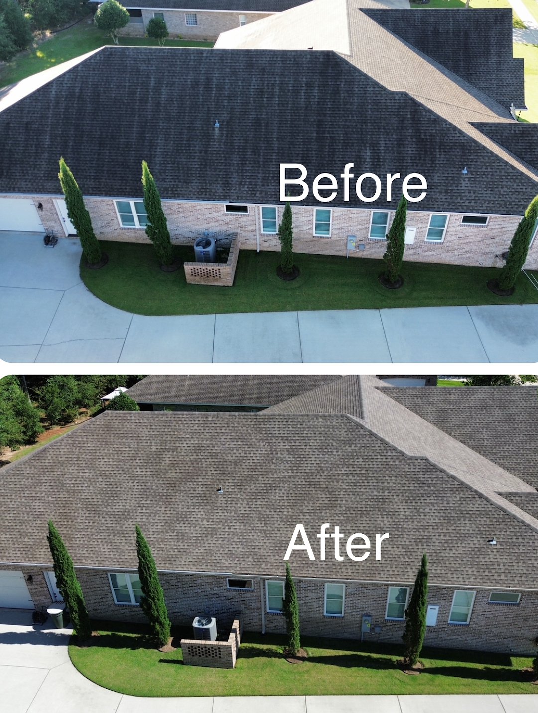 Soft Wash Roof in Beulah Florida