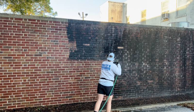 Spring Clean Pressure Washing in Downtown Pensacola Florida